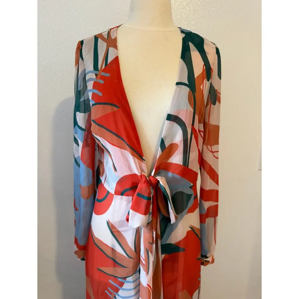 PatBo Rio Tie-Front Robe - Picture 5 of 11